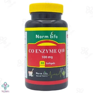 سافت ژل کو آنزیم کیوتن 100 میلی گرم نورم لایف - 30 عددی	