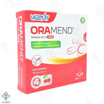 محلول خوراکی ویتامین ب12 1000 ( اورامند ) سیانوکوبالامین پارس بهروزان - 10 عددی	