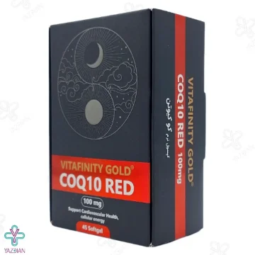 سافت ژل کوکیوتن قرمز ویتافینیتی گلد شهاب درمان - 45 عددی	