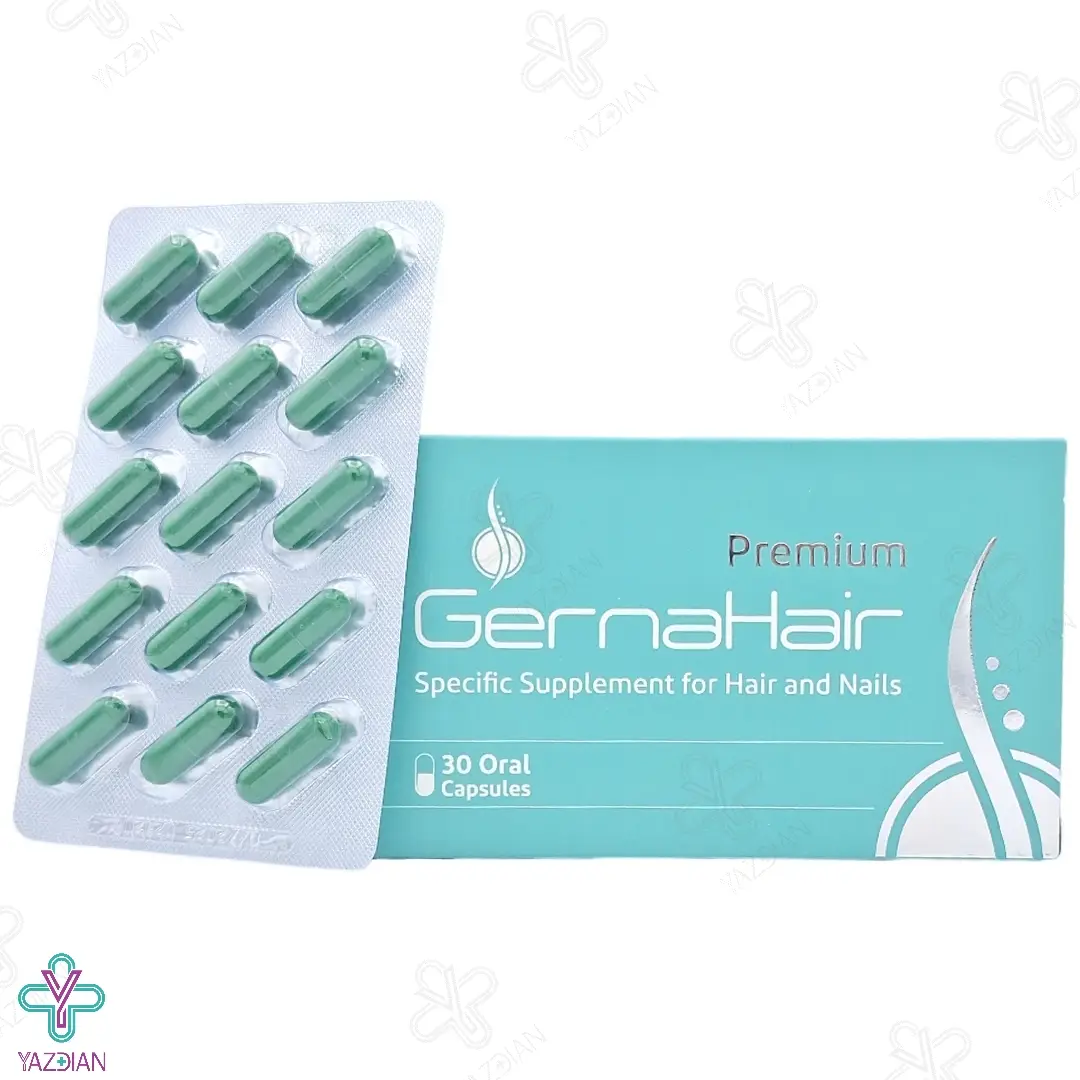 کپسول تقویت و ضدریزش مو گرناهیر پریمیوم آدریان - 30 عددی	