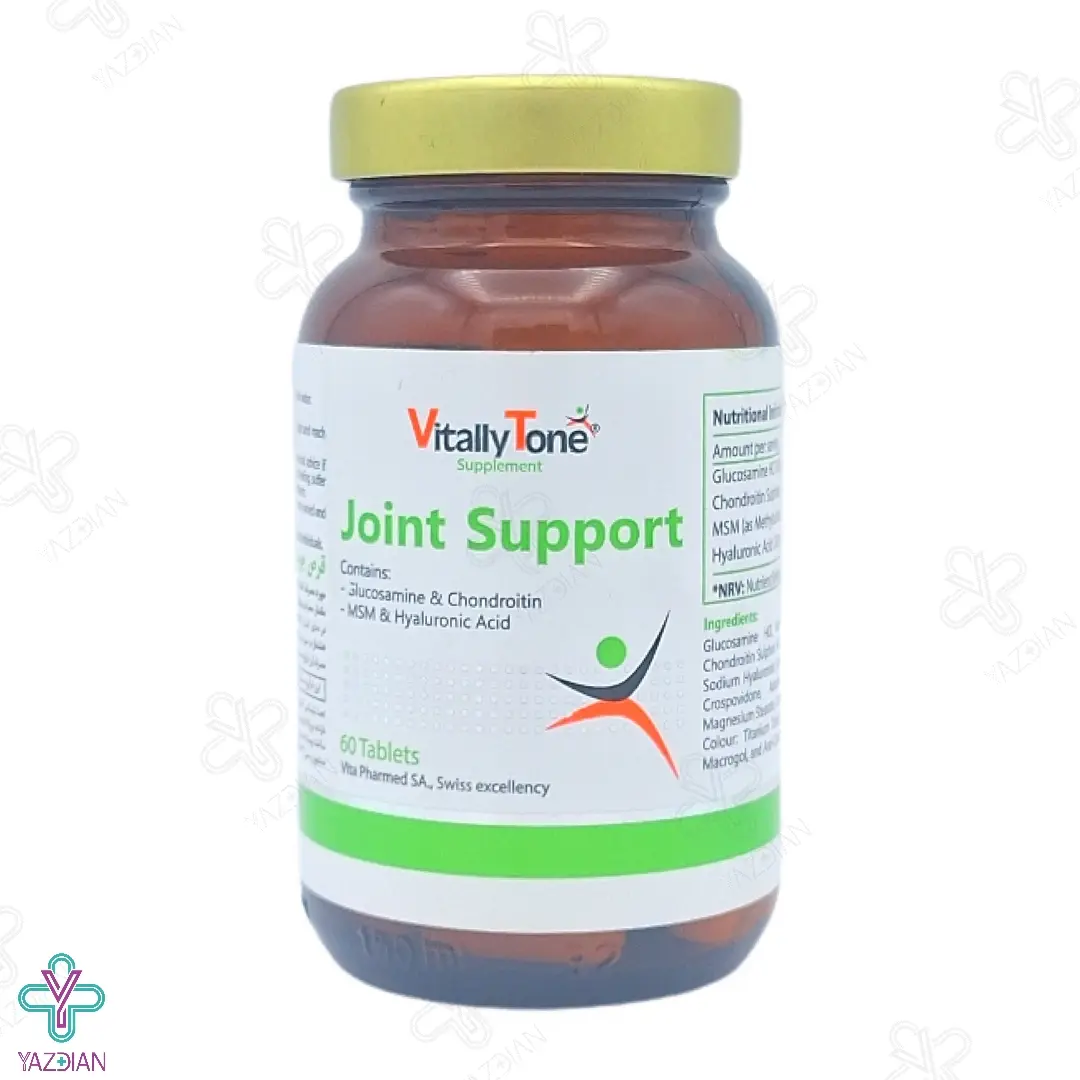 قرص گلوکزامین و تقویت مفاصل جوینت ساپورت ویتالی تون - 60 عددی	