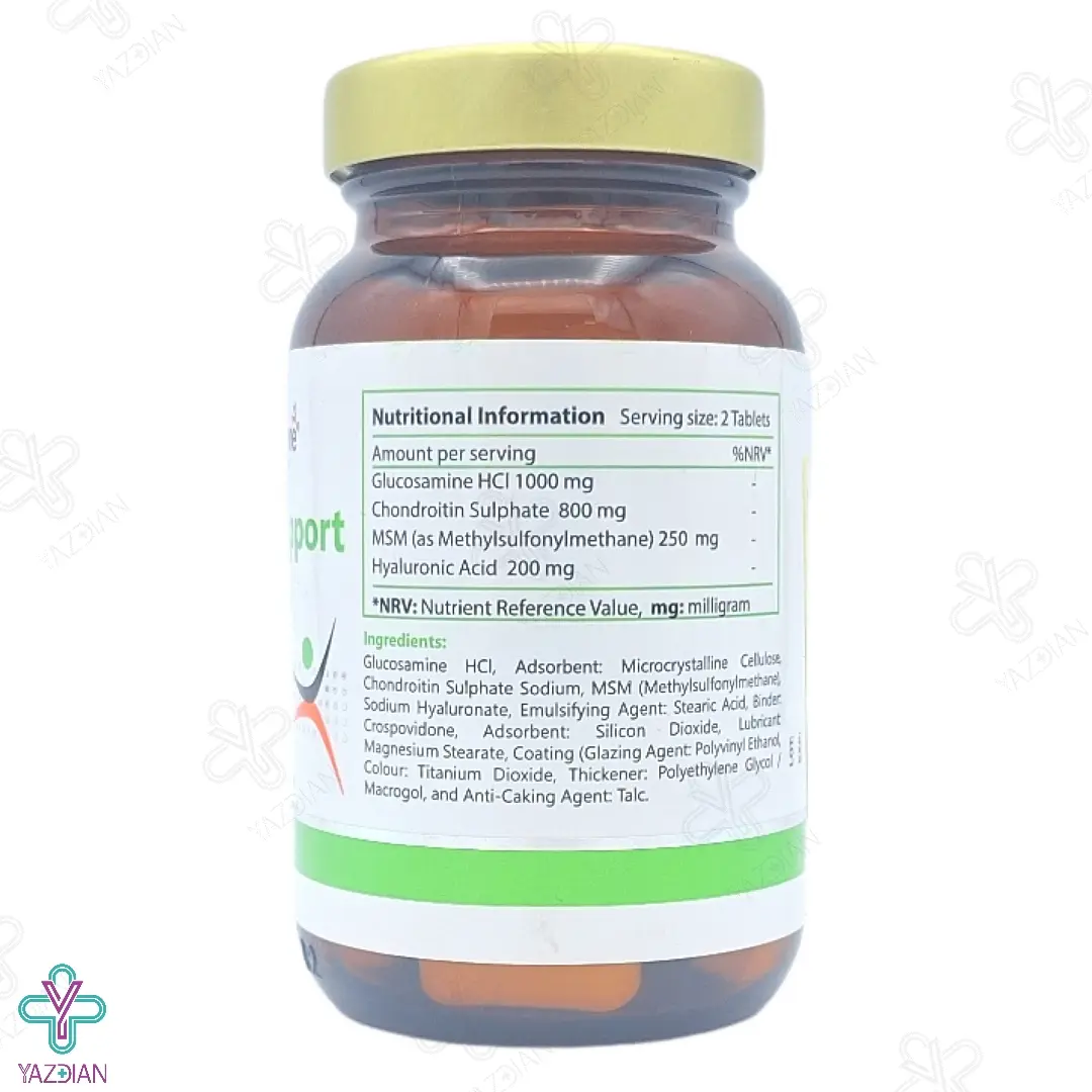 قرص گلوکزامین و تقویت مفاصل جوینت ساپورت ویتالی تون - 60 عددی	