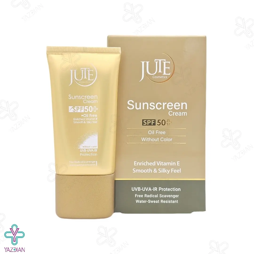 کرم ضد آفتاب فاقد چربی SPF 50 ژوت - بی رنگ	