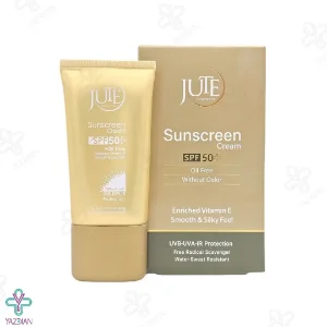 کرم ضد آفتاب فاقد چربی SPF 50 ژوت - بی رنگ	