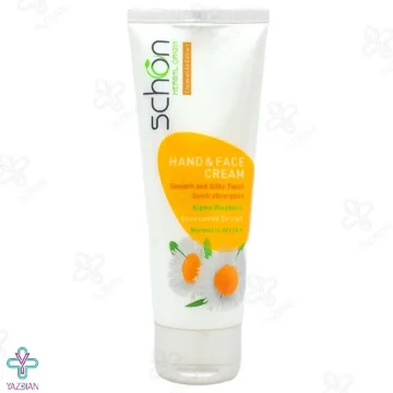 کرم نرم کننده دست و صورت تیوپی بابونه شون - 75 میلی لیتر	