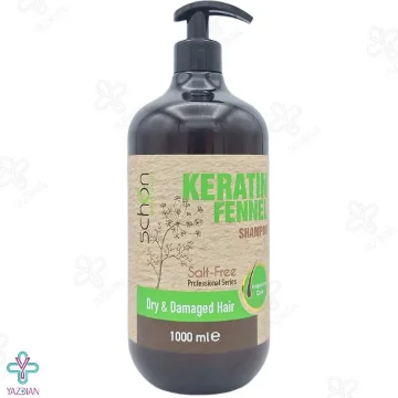 شامپو پمپی کراتینه شون مناسب موهای خشک و آسیب دیده - 1000 میلی لیتر	