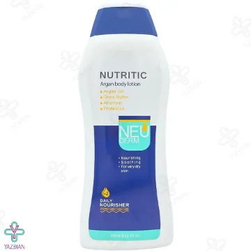 لوسیون بدن نوتریتیک آرگان نئودرم مناسب پوست خشک و خیلی خشک - 400 میلی لیتر	