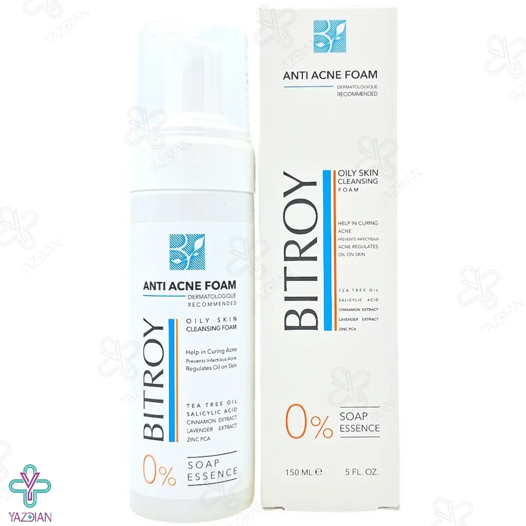 فوم شستشوی پوست چرب و آکنه بیتروی - 150 میلی لیتر	