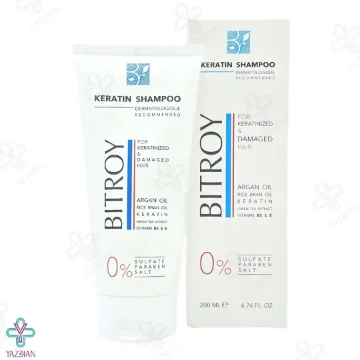 شامپو کراتینه بدون سولفات بیتروی - 200 میلی لیتر	