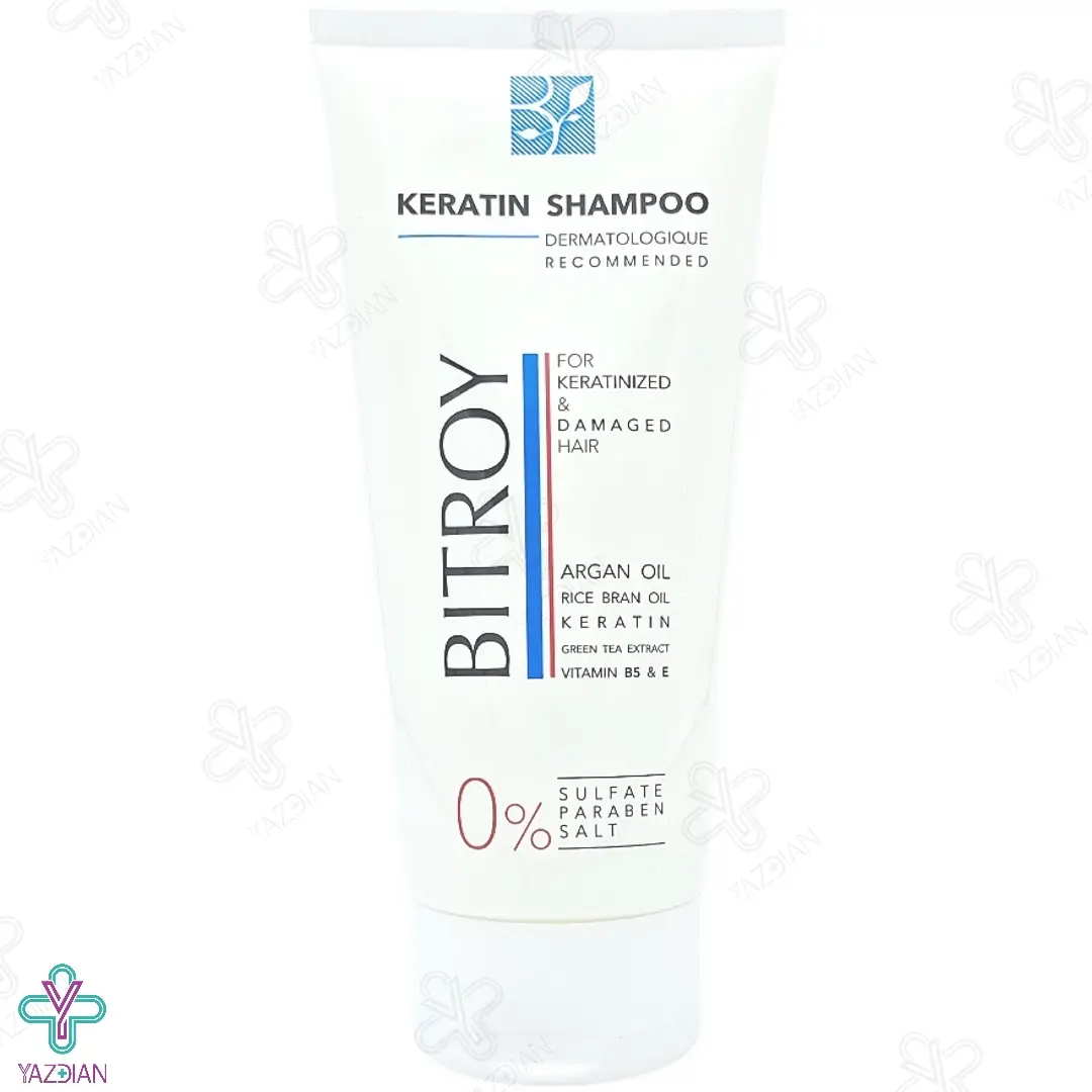 شامپو کراتینه بدون سولفات بیتروی - 200 میلی لیتر	