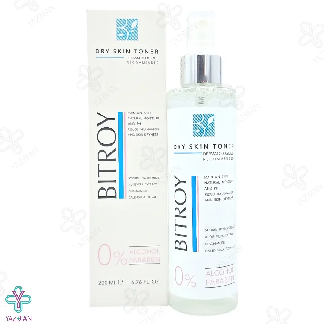 تونر پاک کننده پوست خشک بیتروی - 200 میلی لیتر	