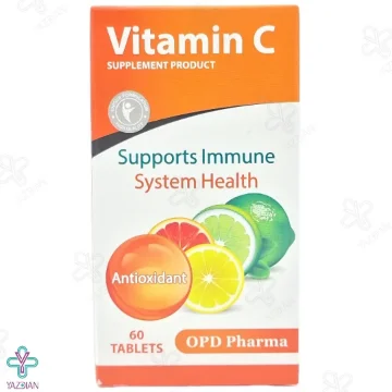 قرص ویتامین ث 500 او پی دی فارما - 60 عددی	