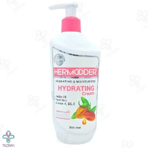 کرم آبرسان پمپی هرمودر حاوی جوجوبا - 300 میلی لیتر	