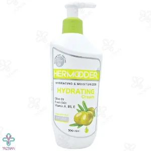 کرم آبرسان پمپی هرمودر حاوی روغن زیتون - 300 میلی لیتر	