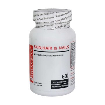 تصویر  کپسول تقویت کننده مو و پوست هیر اسکین اند نیلز برانسون - 60 عددی