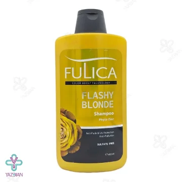 شامپو تثبیت کننده رنگ موهای بلوند فولیکا - 400 میلی لیتر	