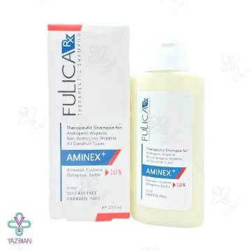 شامپو آمینکس پلاس فولیکا آر ایکس - 200 میلی لیتر	