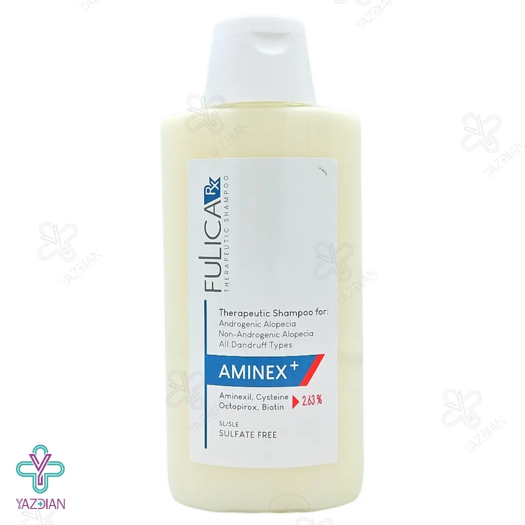 شامپو آمینکس پلاس فولیکا آر ایکس - 200 میلی لیتر	