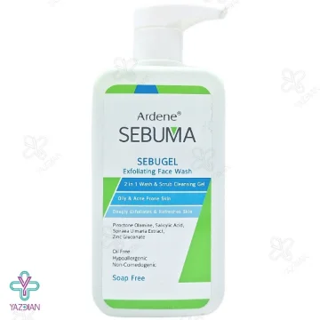 ژل شوینده اسکراب پوست چرب و آکنه ای آردن سبوما – 350 میلی لیتر	