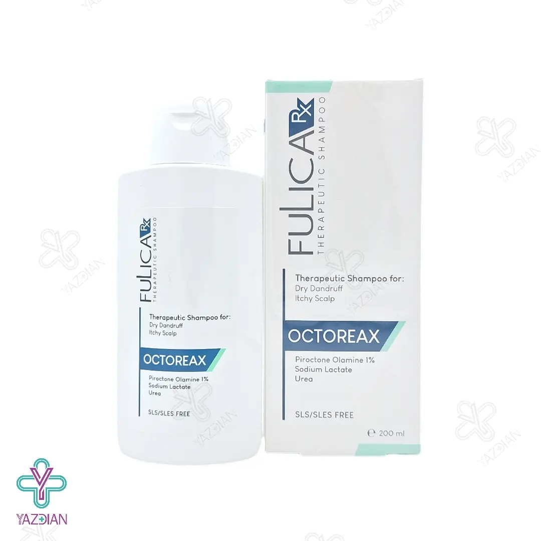 شامپو ضد شوره پوست سر خشک اوکتورکس فولیکا آر ایکس – 200 میلی لیتر	