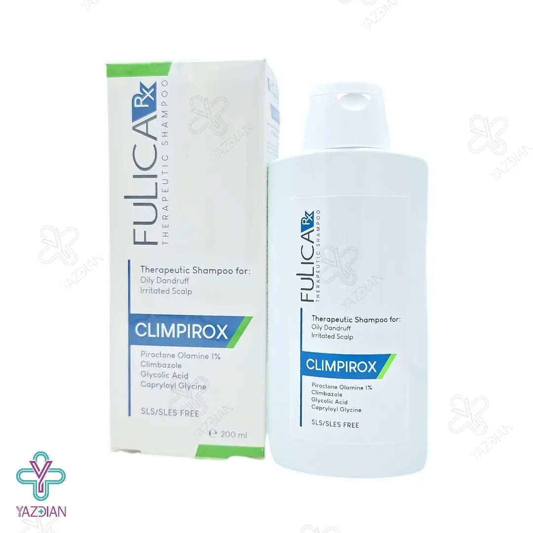 شامپو ضد شوره پوست سر چرب کیلیم پیروکس فولیکا آر ایکس - 200 میلی لیتر	