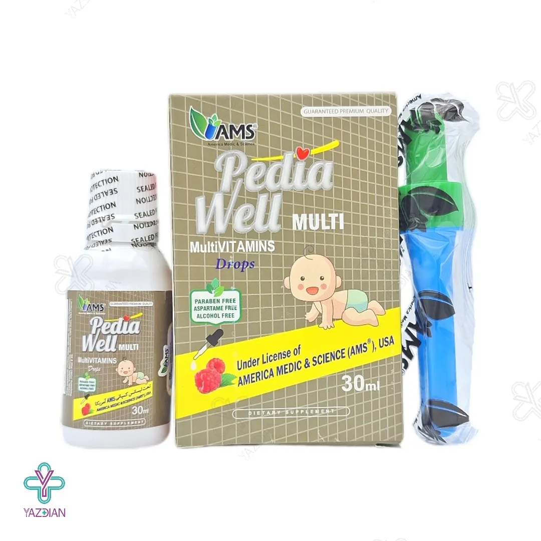 قطره مولتی ویتامین پدیاول ای ام اس - 30 میلی لیتر 