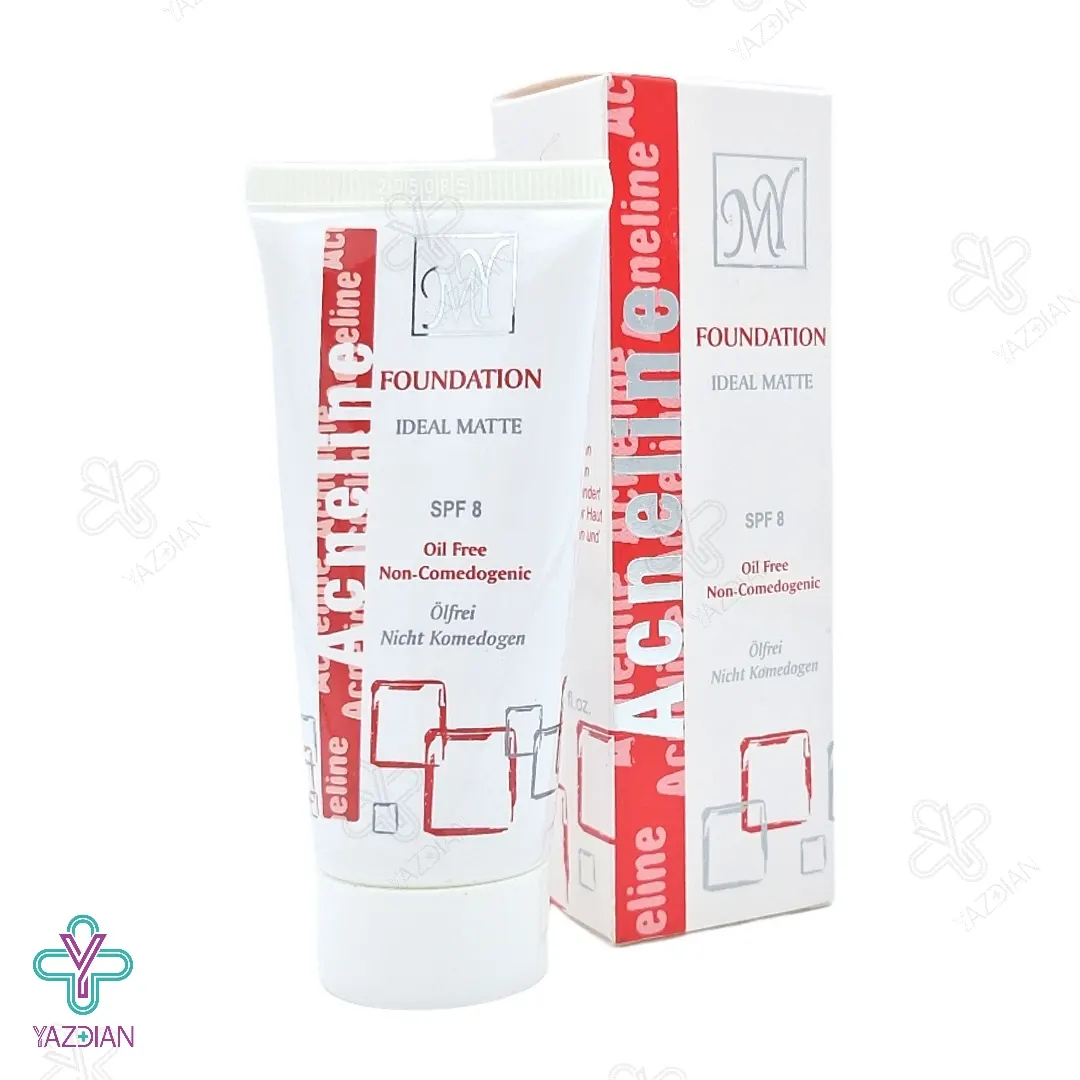 کرم پودر آکنه لاین مای شماره 01	