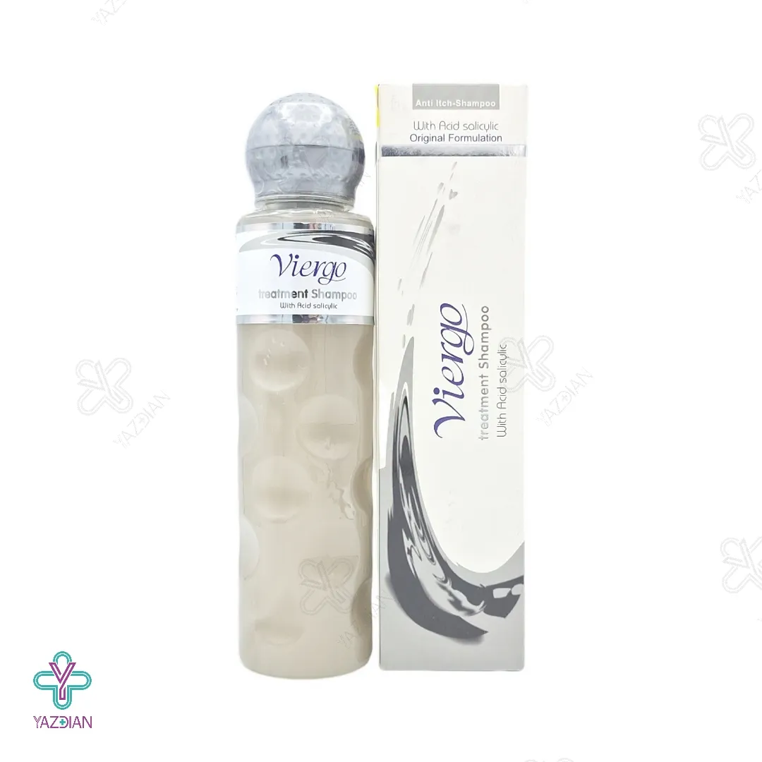 شامپو ضد شوره و خارش سالیسیلیک اسید ویرگو - 220 میلی لیتر