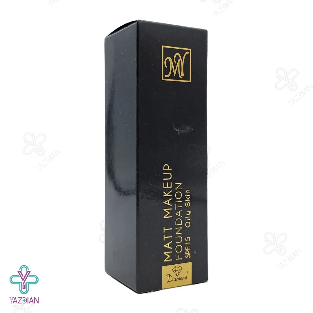 کرم پودر مات بلک دایموند مای مناسب پوست چرب شماره MF01