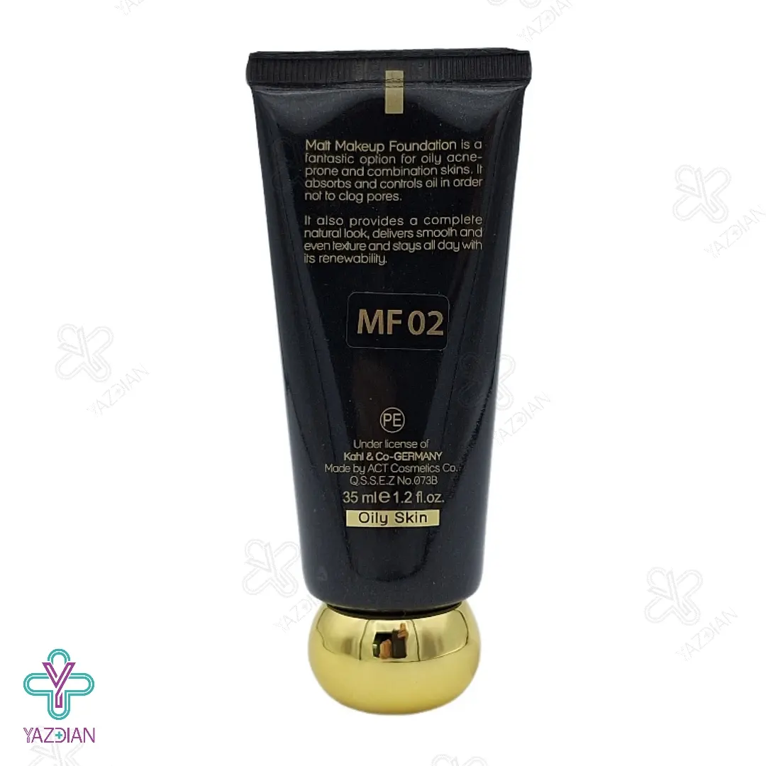 کرم پودر مات بلک دایموند مای مناسب پوست چرب شماره MF02	