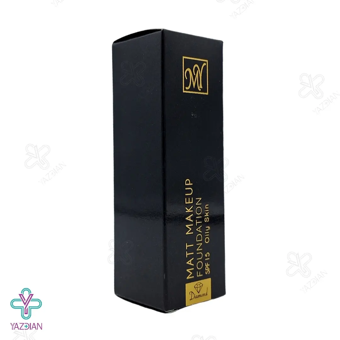 کرم پودر مات بلک دایموند مای مناسب پوست چرب شماره MF02	