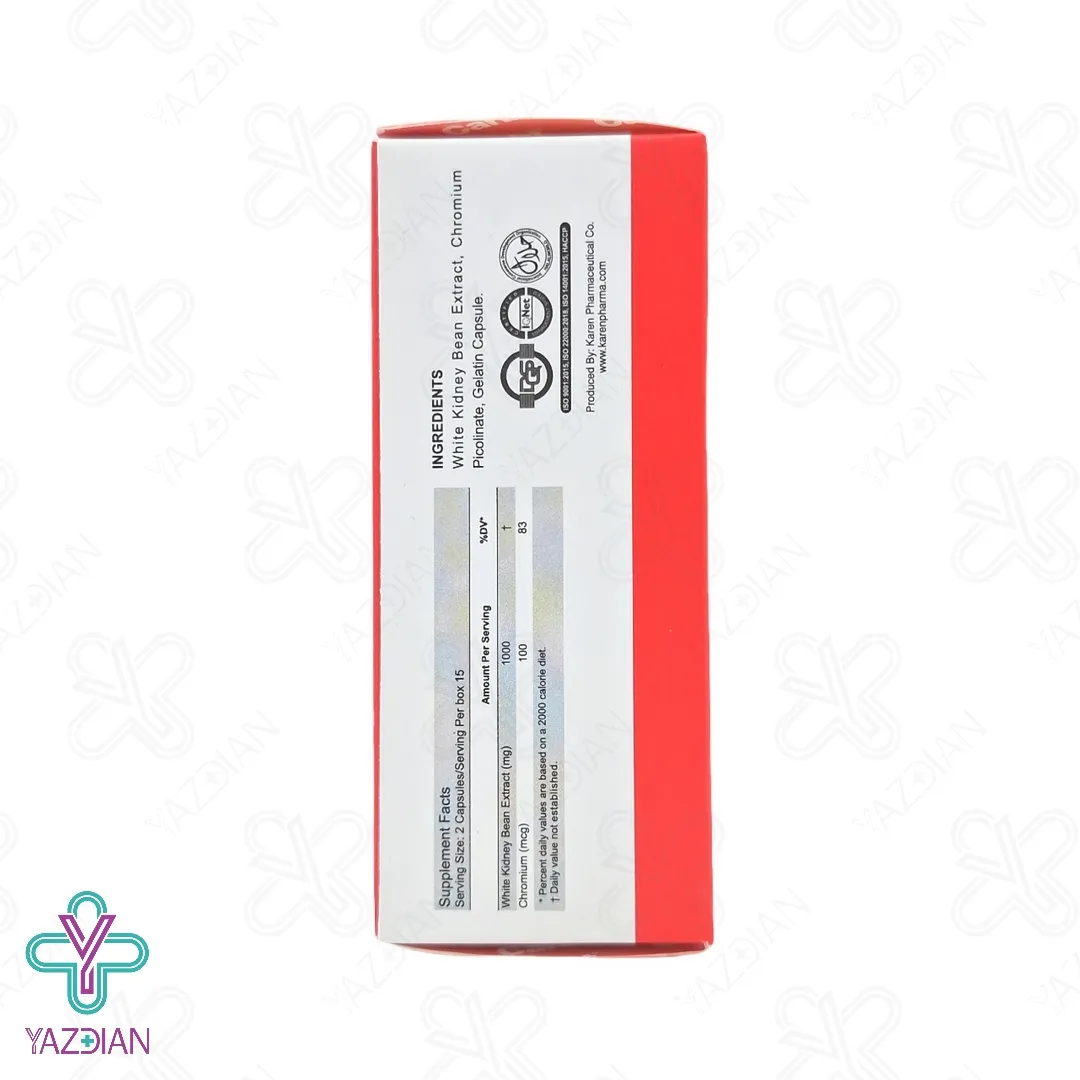 کپسول کاهش وزن کربوفایت کارن - 30 عددی