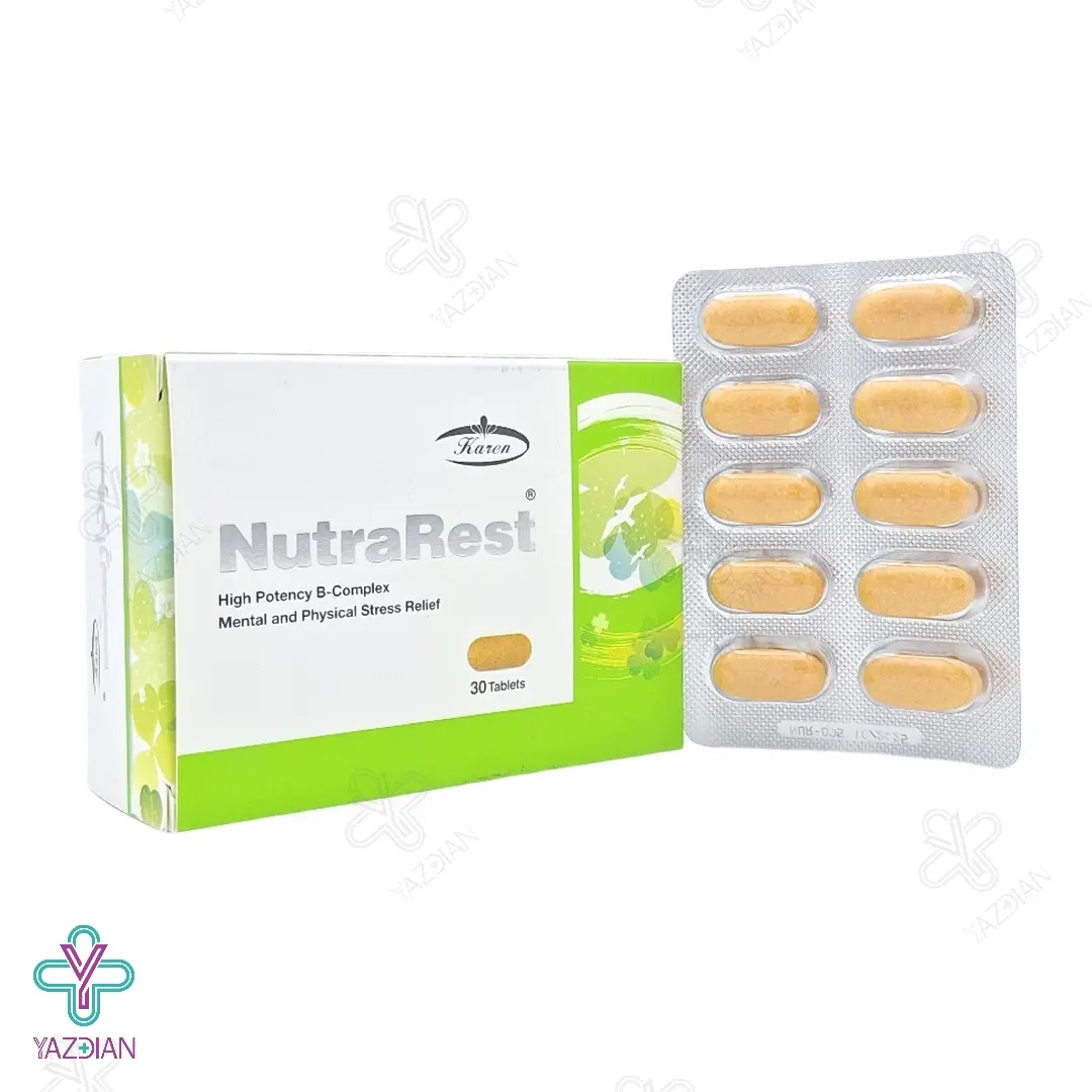 قرص کاهش استرس نوترارست کارن - 30 عددی	
