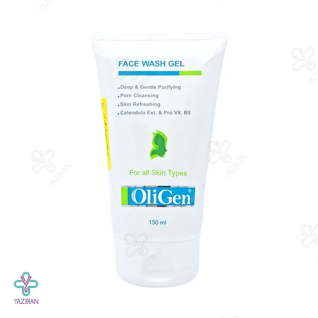 ژل شستشوی صورت انواع پوست الی ژن - 150 میلی لیتر 