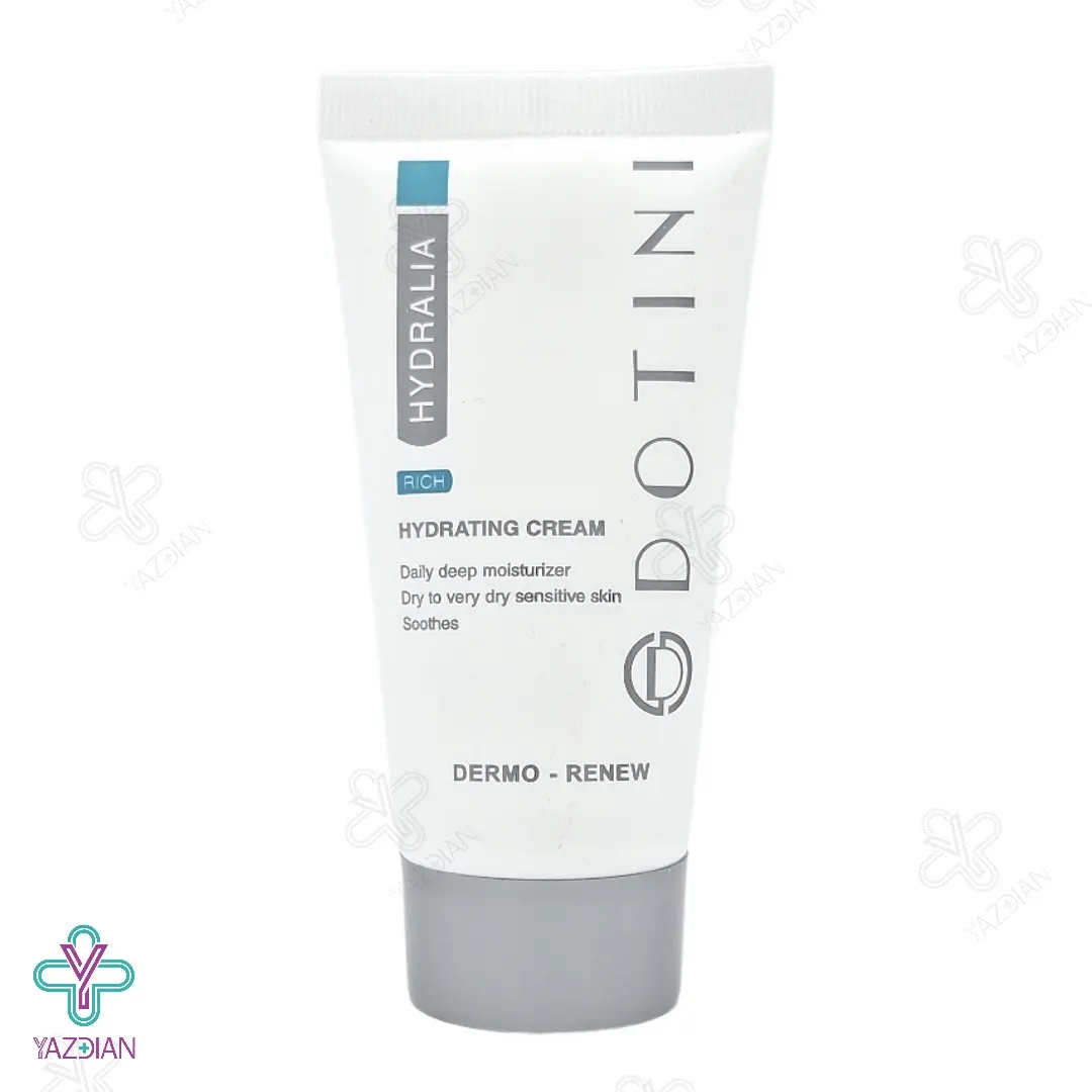 کرم آبرسان و مرطوب کننده پوست خشک دوتینی - 50 میلی لیتر	