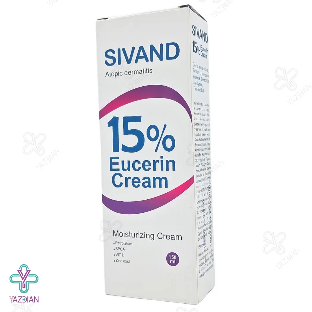 کرم نرم کننده اوره اوسرین 15 درصد سیوند - 150 میلی لیتر	