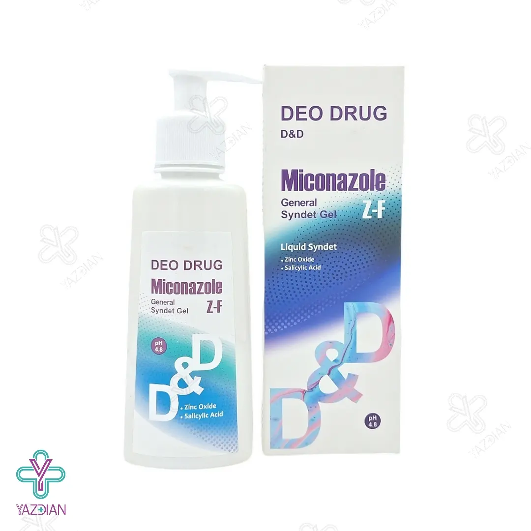 پن مایع شوینده صورت و بدن میکونازول دئودراگ - 150 میلی لیتر	