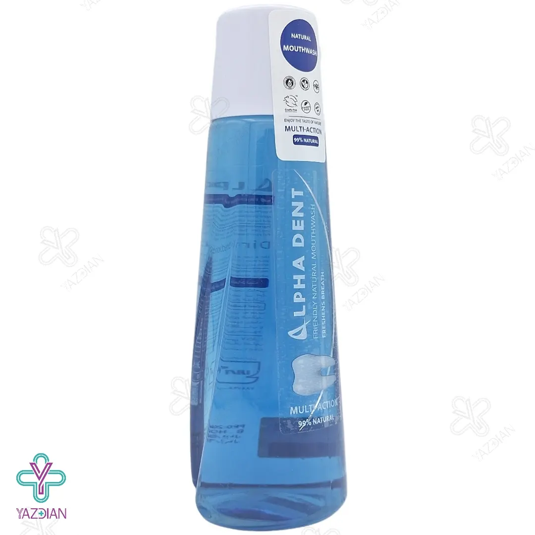 دهانشویه مولتی اکشن آلفا دنت - 400 میلی لیتر	