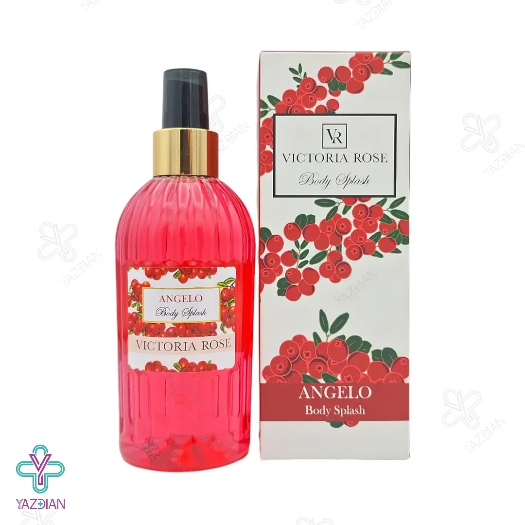 بادی اسپلش زنانه آنجلو ویکتوریا رز - 250 میلی لیتر	