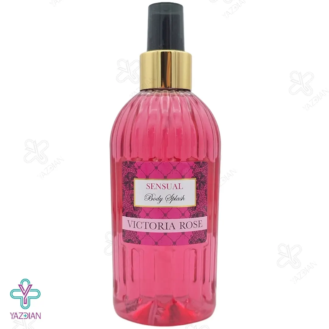 بادی اسپلش زنانه سنشوال ویکتوریا رز - 250 میلی لیتر	