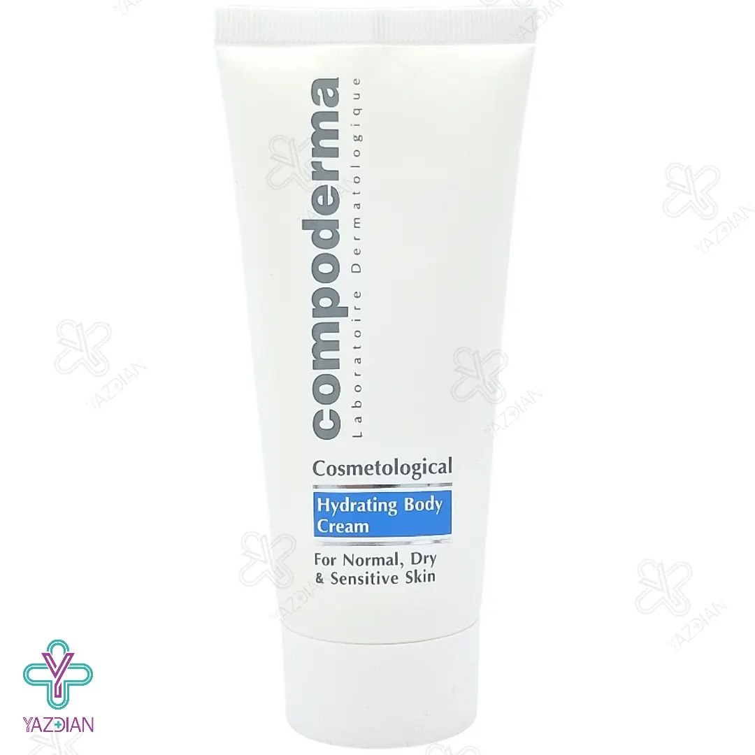 کرم مرطوب کننده بدن هیدرا بادی کامپودرما مناسب پوست خشک - 100 میلی لیتر	