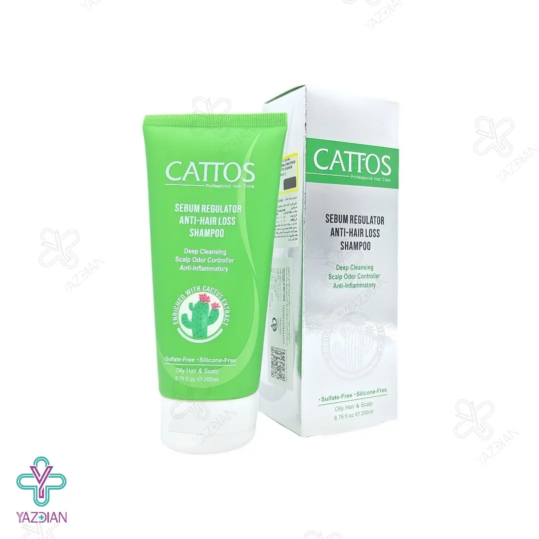 شامپو تقویت کننده موهای چرب کاتوس - 200 میلی لیتر 