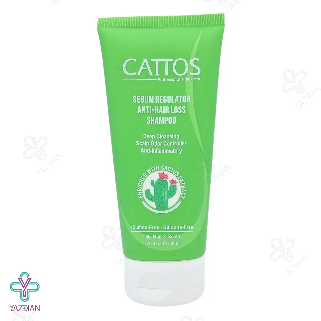 شامپو تقویت کننده موهای چرب کاتوس - 200 میلی لیتر 
