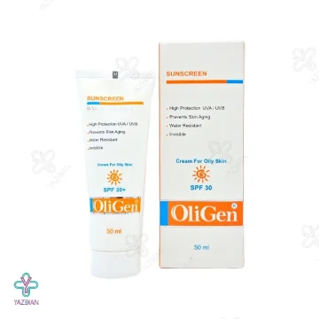 کرم ضد آفتاب ضد چروک SPF30 الی ژن مناسب پوست چرب - بی رنگ	