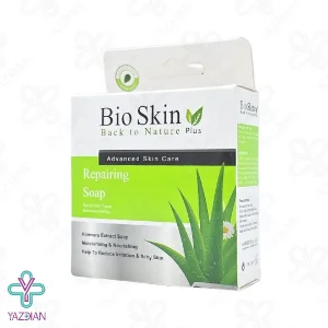 صابون مرطوب کننده آلوئه ورا بایو اسکین پلاس - 100 گرم	