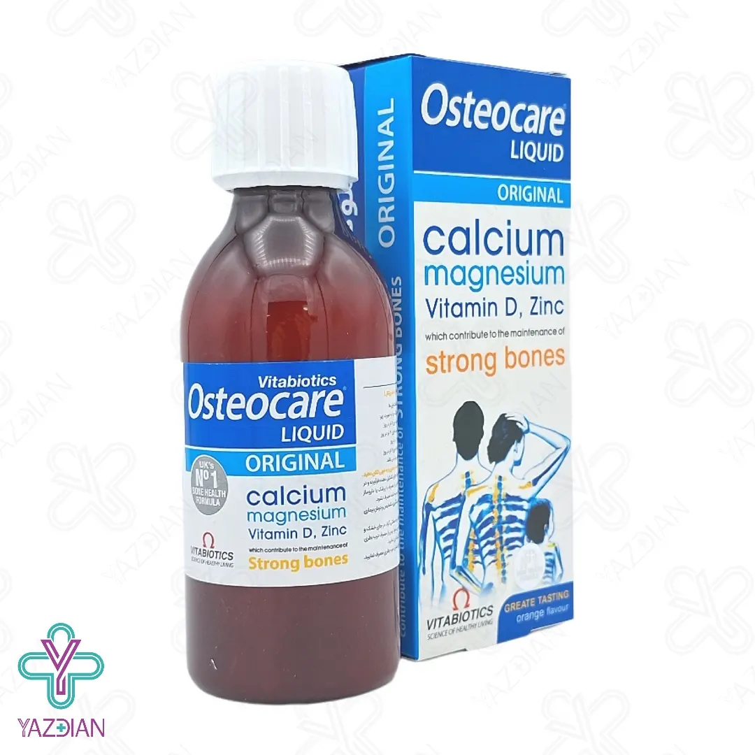 شربت کلسیم منیزیم زینک استئوکر ویتابیوتیکس - 200 میلی لیتر	