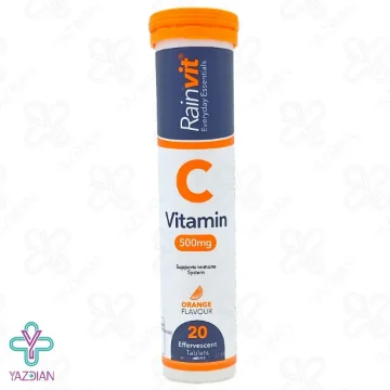 قرص جوشان ویتامین ث 500 رین ویت - 20 عددی	