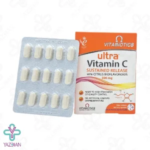 قرص اولترا ویتامین ث 500 ویتابیوتیکس - 60 عددی	