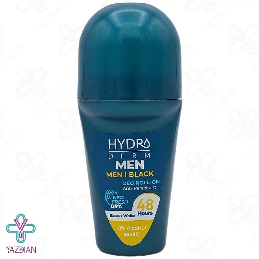 مام رول ضد تعریق مردانه من آی بلک هیدرودرم - 50 میلی لیتر	