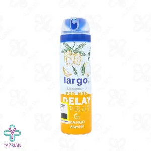 اسپری وقفه دهنده لارگو با اسانس انبه - 65 میلی لیتر	